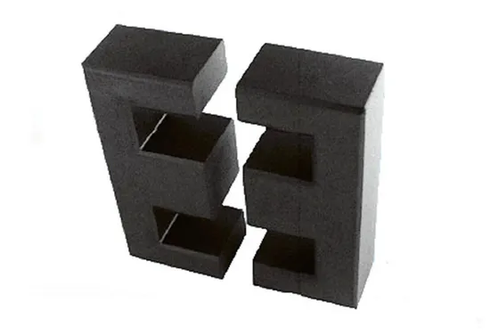 변압기 페라이트 코어용 EE 유형 연자성 코어 Mn-Zn 페라이트 코어