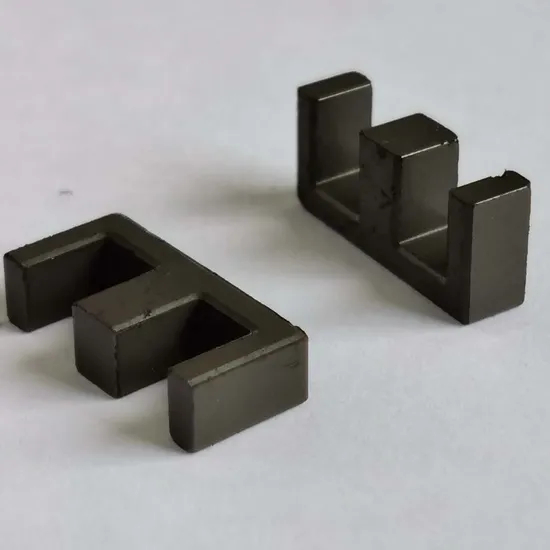 EE1011 철 분말 코어 유형 자기 코어 페라이트 변압기 코어