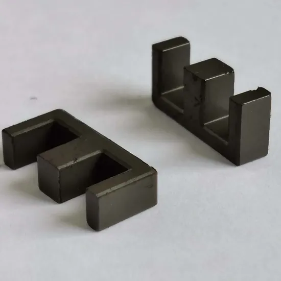 EE1011 철 분말 코어 유형 자기 코어 페라이트 변압기 코어